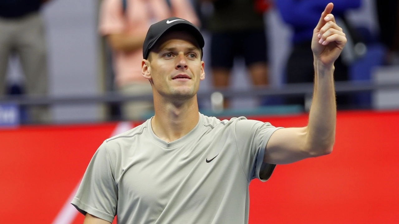 Jannik Sinner Tranquiliza a Sus Fans Sobre su Estado de la Muñeca Antes de la Final del US Open 2024