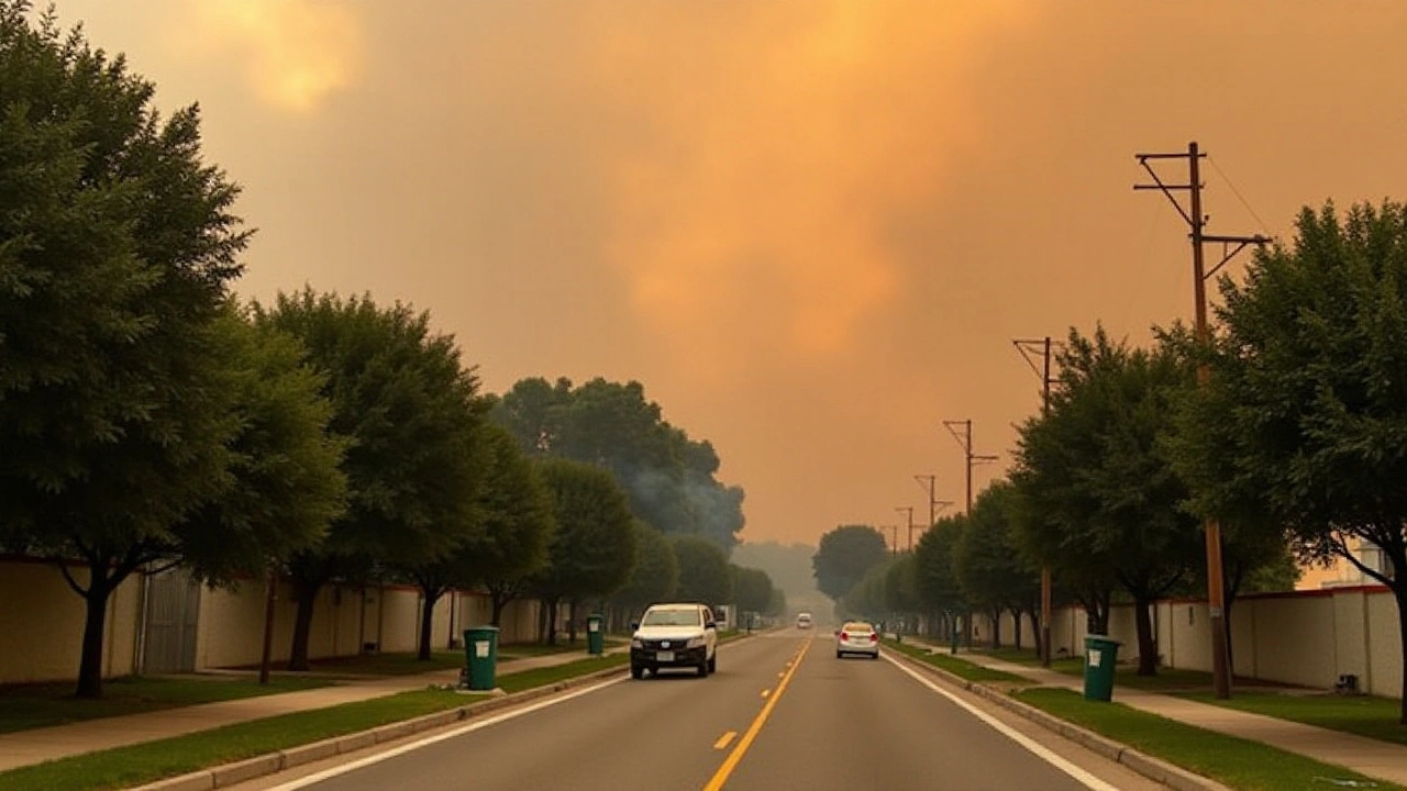 Alerta Roja: Incendio Forestal en Quilpué y Villa Alemana Amenaza con Arrasar Vidas y Hogares