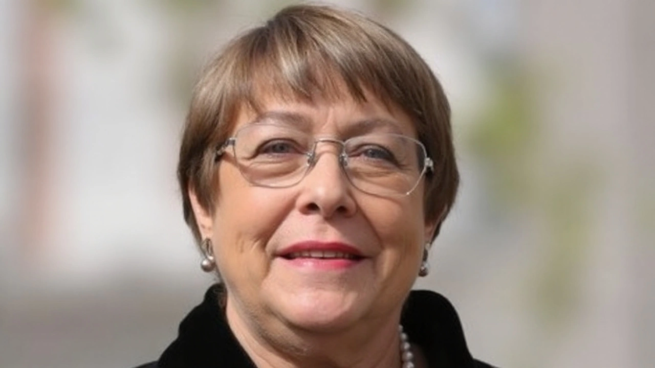 Michelle Bachelet, candidata chilena a la Secretaría General de la ONU